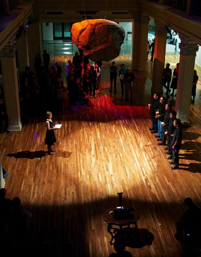 Maiden's song performance at the Tahquitz Installation