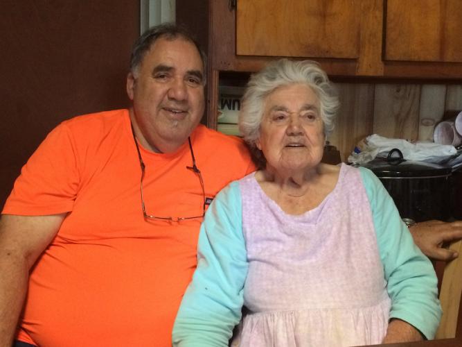 Wenceslaus Billiot Jr. &amp; Mother