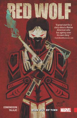 Cover for the first issue of "Red Wolf"