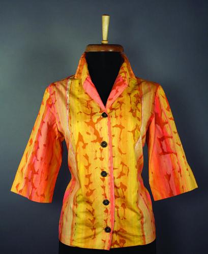 shirt with desert inspired colors